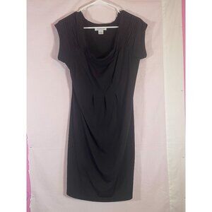 Liz Claiborne Size 4 Black  short sleeve Dress